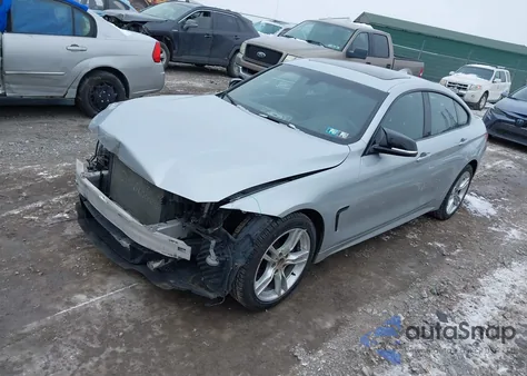 2016 BMW 428I Gran Coupe xDrive from USA, damaged, VIN WBA4C9C53GG136870